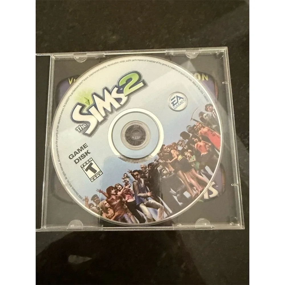 The Sims 2 Special DVD Edition PC Game 2004 Simulation‎ EA and bonus disc